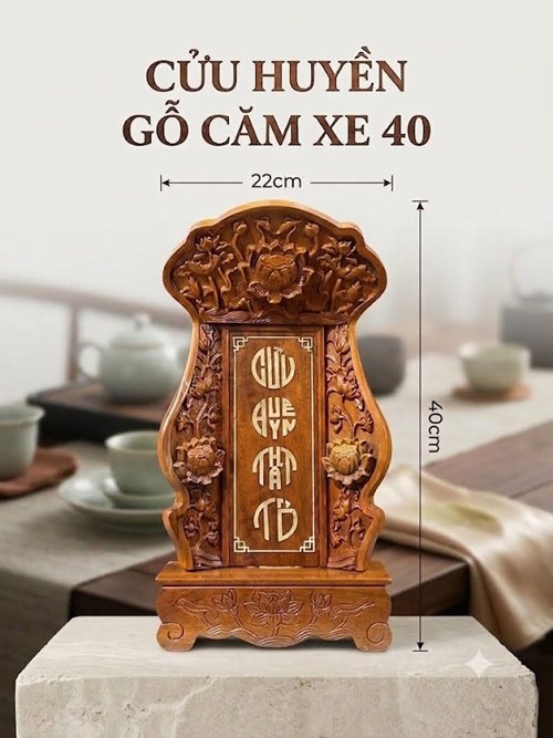 Cửu Huyền Gỗ Căm Xe 40cm