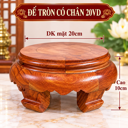 Đế Tròn Có Chân 20 VD
