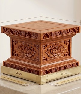 Đế Vuông Chạm 20cm