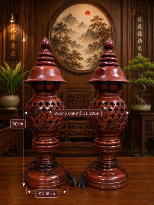 Đèn tổ ong 60