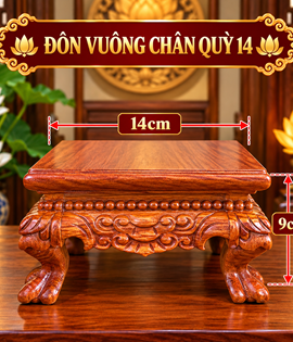 Đôn Vuông chân quỳ 14