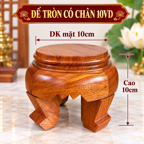 Đế Tròn Có Chân 10 VD