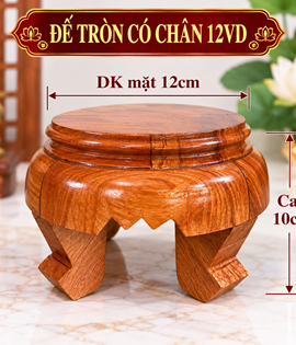 Đế tròn có chân 12 VD
