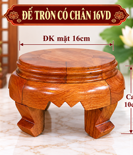 Đế Tròn Có Chân 16 VD