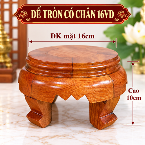 Đế Tròn Có Chân 16 VD