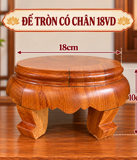 Đế Tròn Có Chân 18 VD