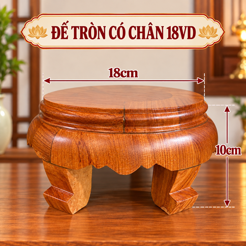 Đế Tròn Có Chân 18 VD