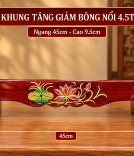 Khung tăng giảm bông nổi 4.5t