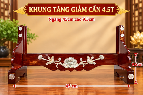 khung tăng giảm cẩn 4.5t