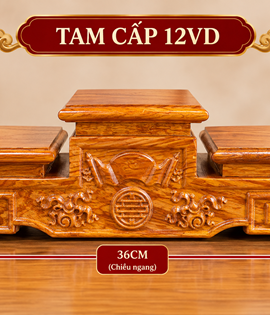 TAM CẤP 12 VD GỖ HƯƠNG