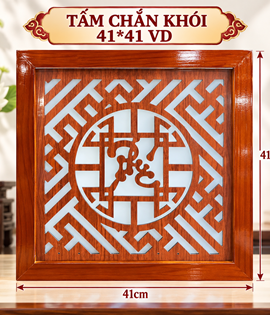 TẤM CHẮN KHÓI 41*41 VD PHÚC NÂU
