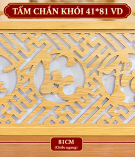 TẤM CHẮN KHÓI 41*81 VD PLT TRẮNG