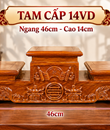 Tam cấp 14VD gỗ hương