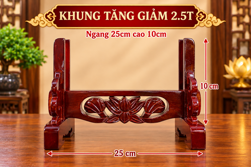 Khung tăng giảm khắc 2.5t