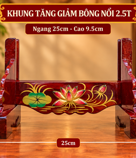 Khung tăng giảm bông nổi 2.5T