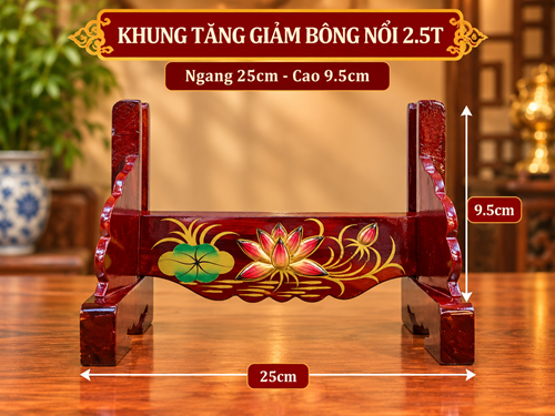 Khung tăng giảm bông nổi 2.5T