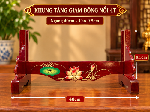 Khung tăng giảm bông nổi 4T