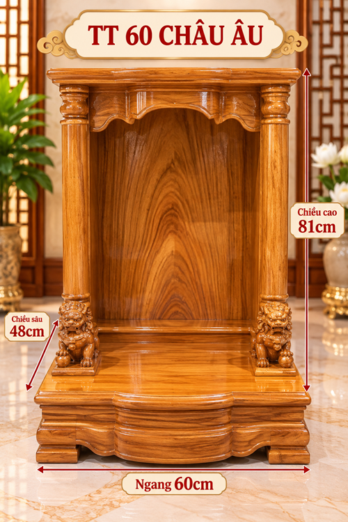 TRANG THỜ 60 CHÂU ÂU