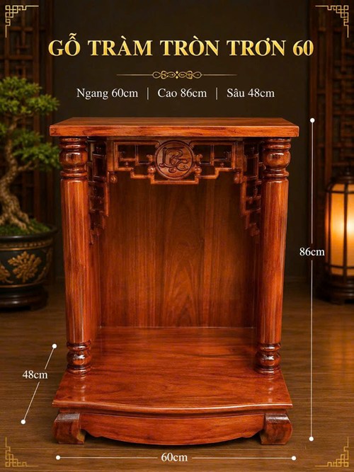 TRANG THỜ 60 TRÀM TRÒN TRƠN