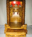 trang thờ gỗ gõ 50*81 cột 8