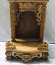 Trang thờ gỗ gõ 50 cột chạm tròn