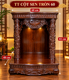 TT CỘT SEN TRÒN 60