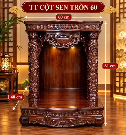 TT CỘT SEN TRÒN 60