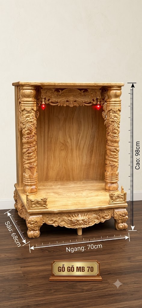 TT GỖ GÕ MÁI BẰNG 70