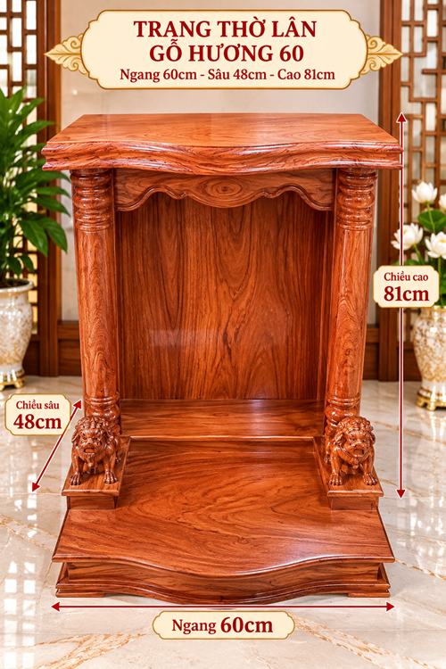 TT LÂN GỖ HƯƠNG 60