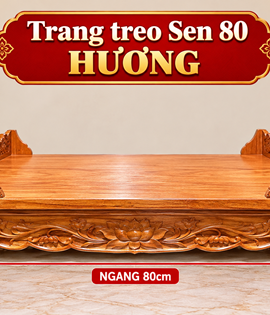 TT TREO 80 RỒNG SEN - SEN