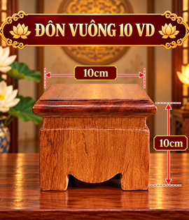 đôn vuông 10 VD